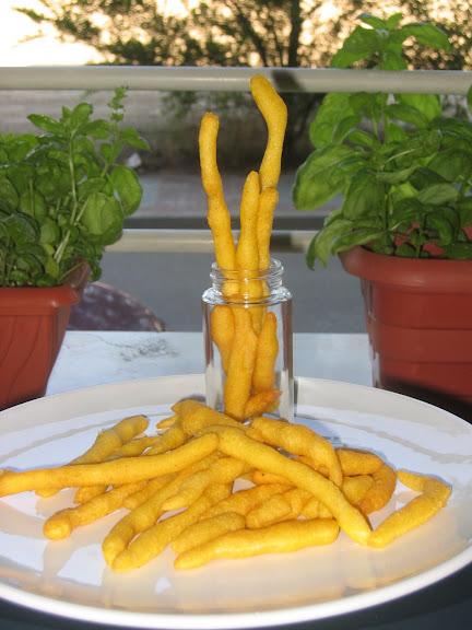 Cheetos caseros - Palitos de maíz