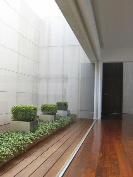 Selección de patios interiores diseñados por A-cero