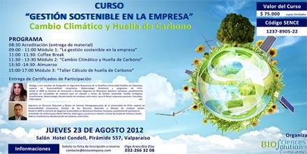 curso huella de carbono