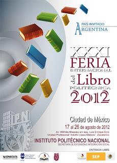 XXXI Feria Internacional del Libro del Politécnico (FIL-POLITÉCNICA) MÉXICO DF.
