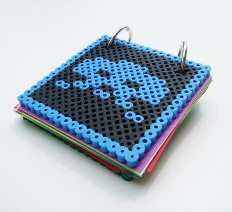 Libreta DIY geek marcianitos space invaders