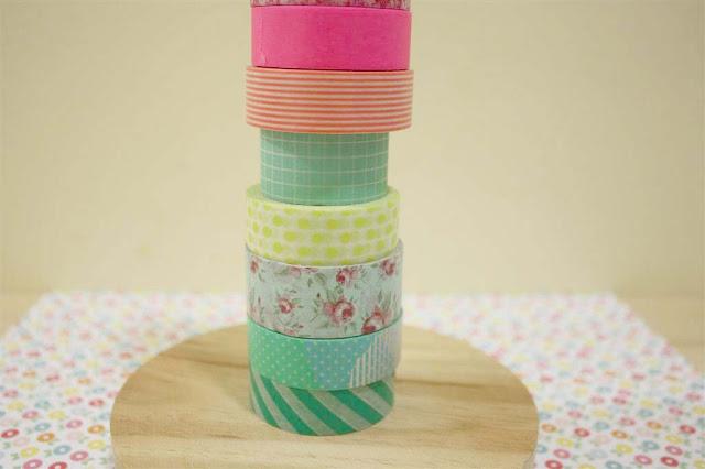 Dos maneras de guardar los washi tapes