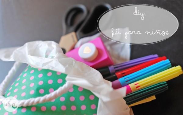 DIY. Paper bag-kid's kit