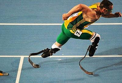 Pistorius, el atleta sin piernas.