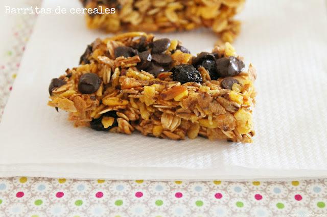 Barritas de cereales ¡Que rico mama!