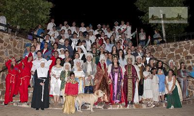 Agradecimiento de la Asociación Cultural Alarife tras las Rutas Nocturnas de Almadén 2012