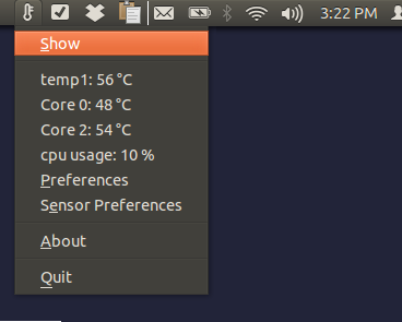 Psensor Ubuntu 1 ¿Cómo conocer la temperatura del hardware de nuestro PC con Psensor?