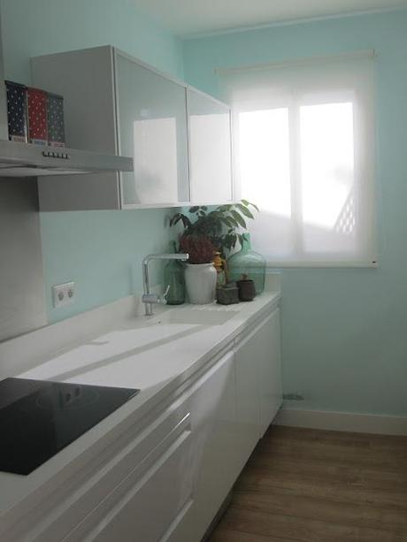 Una cocina pequeñita pero bien aprovechada