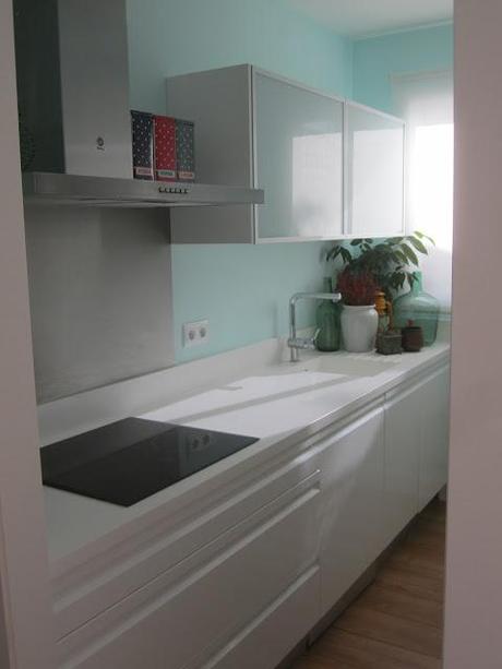 Una cocina pequeñita pero bien aprovechada