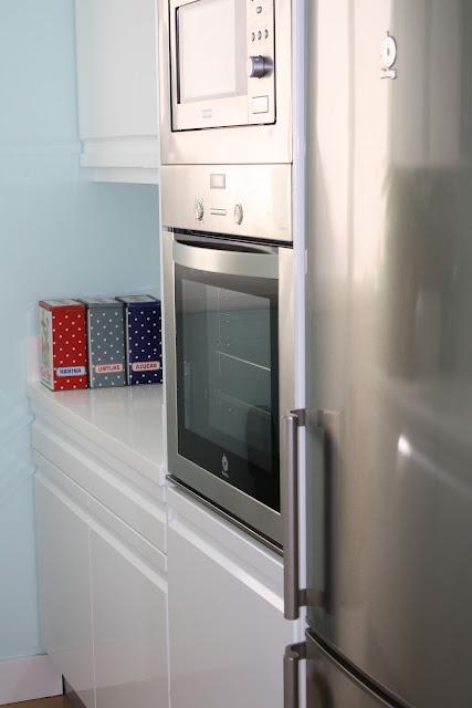 Una cocina pequeñita pero bien aprovechada