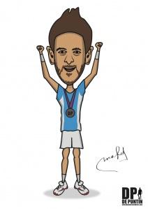 Londres 2012 | Del Potro en caricatura
