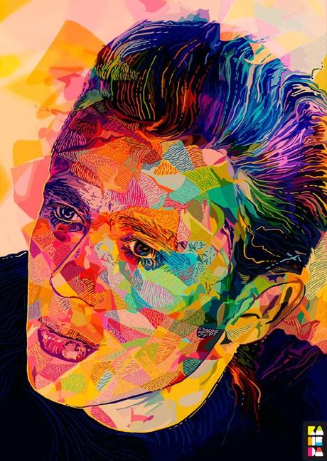 Ilustraciones Pop Art de Alessandro Pautasso retratos pop art
