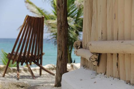 Cabañas Tulum, Caribe Hoteles cabañas en Tulum, Cancún, Riviera Maya. Papaya Playa Project.
