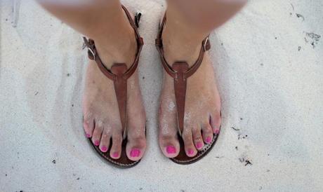 Rondini sandals Rondini sandals from Saint Tropez at fashion blog Mes Voyages à Paris, by Mónica Sors