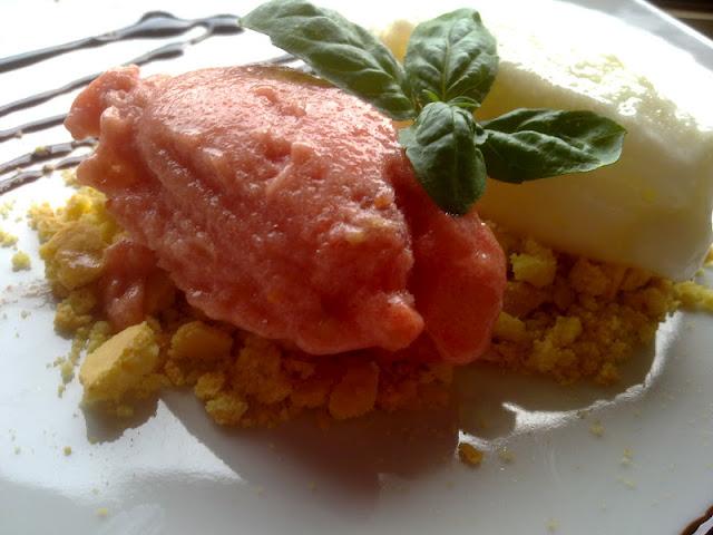 Helado con horchata de Valencia