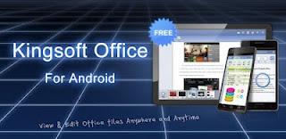 Kingsoft Office: suite ofimática para Android