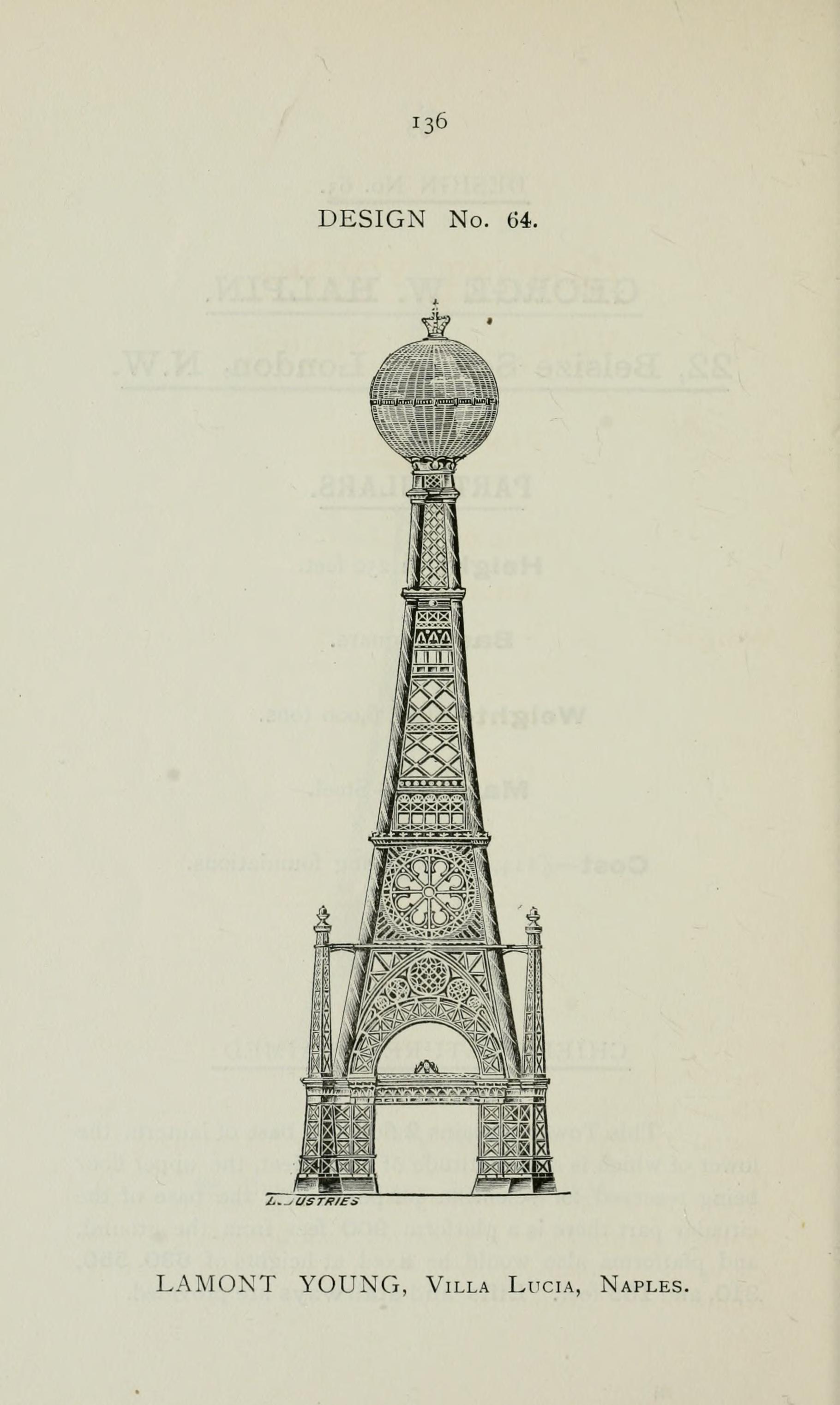 Diseños para la Gran torre de Londres
