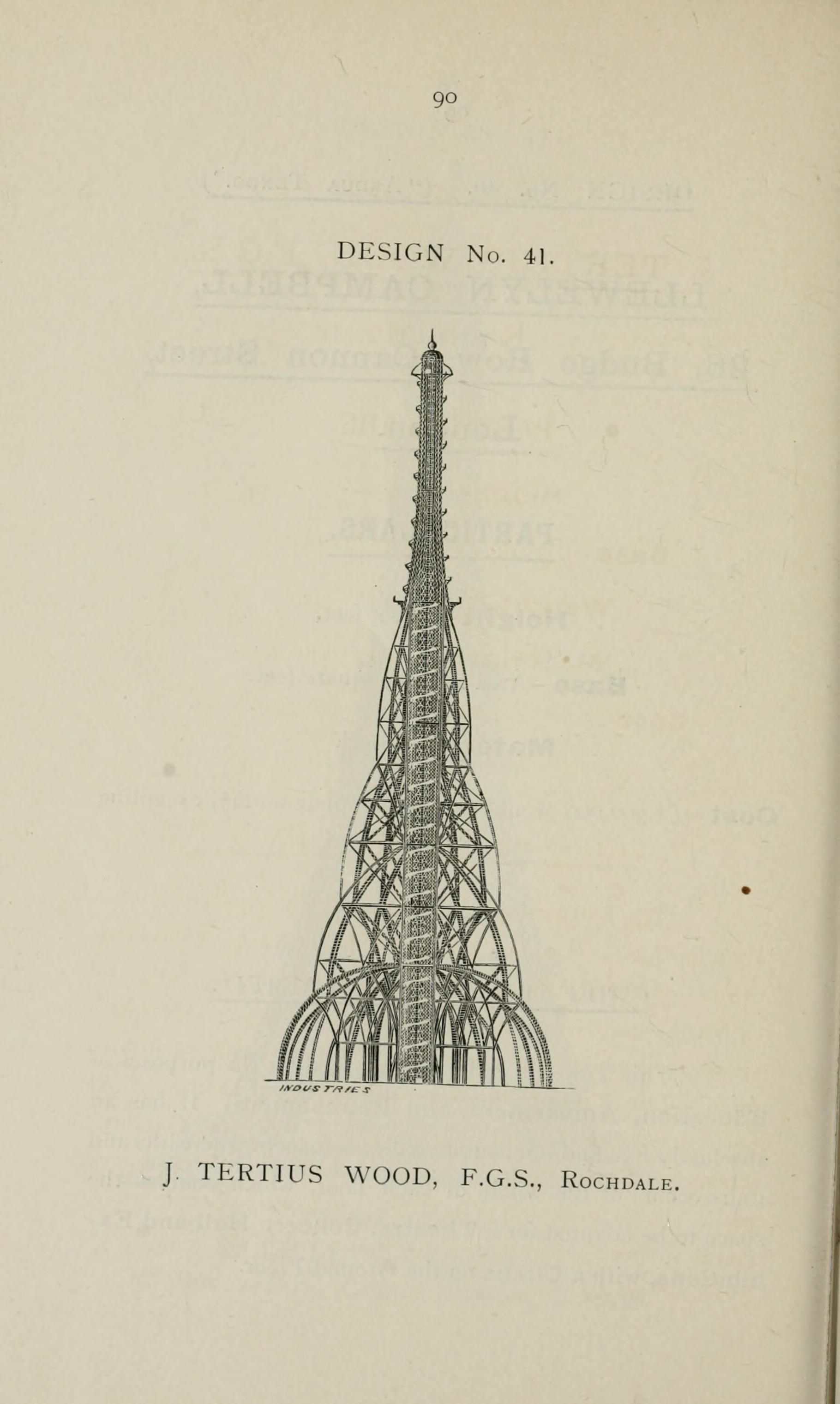 Diseños para la Gran torre de Londres