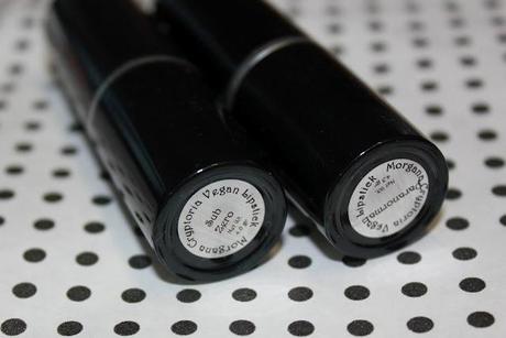 Reseña: Labiales de Morgana Cryptoria: Periwinkle Mint, Paranormal y Sub Zero