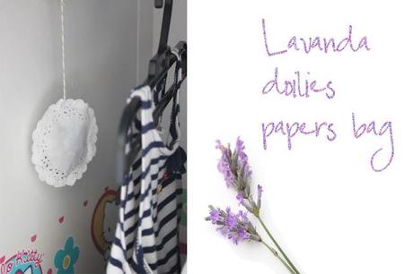 DIY Casa - Lavanda doilies  paper bag