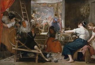 Las hilanderas o La fábula de Aracne de Velázquez Las hilanderas o La fábula de Aracne de Velázquez