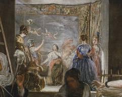 Las hilanderas o La fábula de Aracne de Velázquez