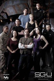 Cartel promocional de Stargate Universe