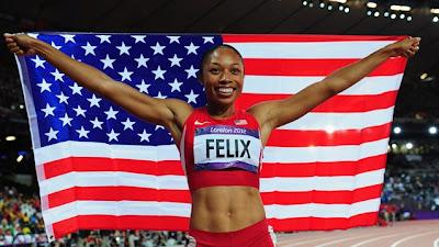 Allyson Felix: a la tercera, el oro olímpico