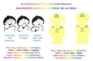 APRENDEMOS A SALUDAR A DIOS - LA SEÑAL DE LA CRUZ