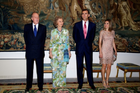 El look de Dña. Letizia en la cena en Palma con las autoridades de la Isla