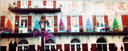 New Orleans Decorar las paredes con cuadros contemporáneos