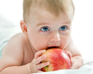 Niños más inteligentes con una dieta sana