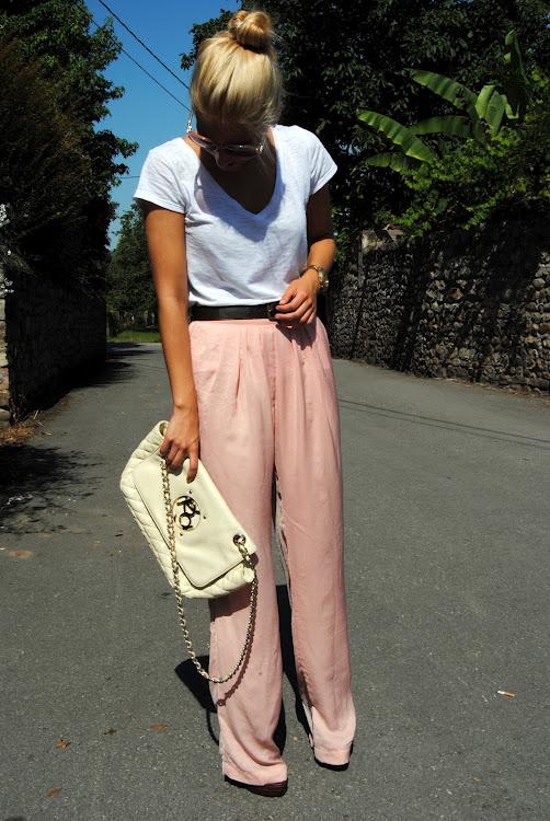 Palazzo pants.