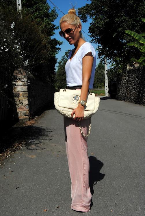 Palazzo pants.