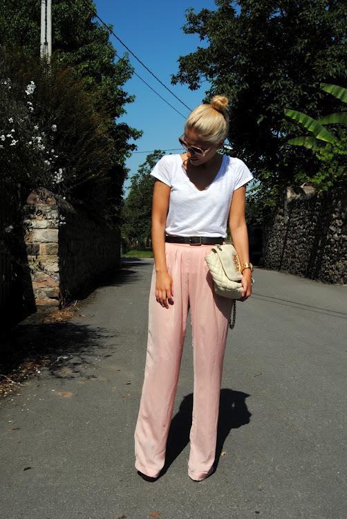 Palazzo pants.