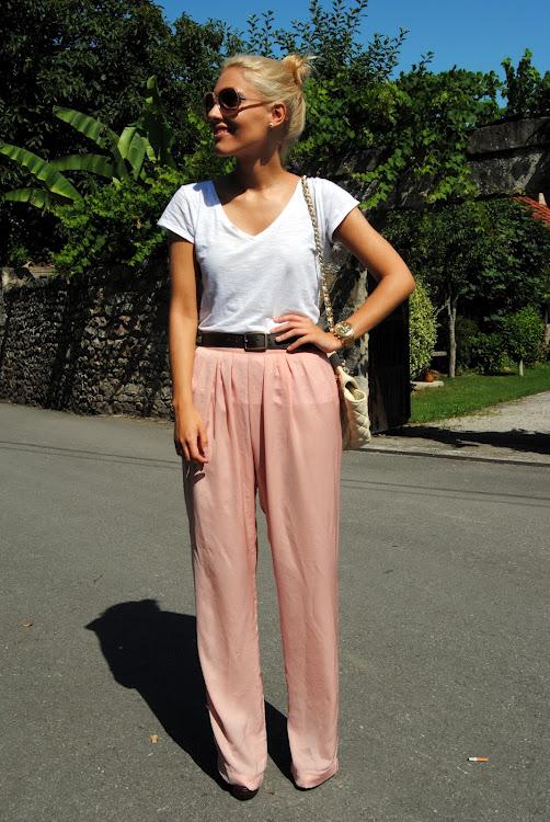 Palazzo pants.