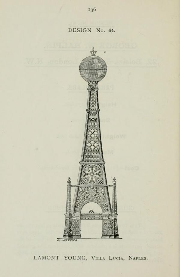 Great Tower : diseños para la torre de Londres en 1890