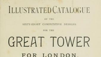 Great Tower : diseños para la torre de Londres en 1890 Great Tower : diseños para la torre de Londres en 1890