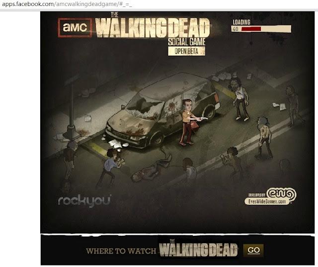 El mundo se termino Walking Dead invade Facebook  con su juego social