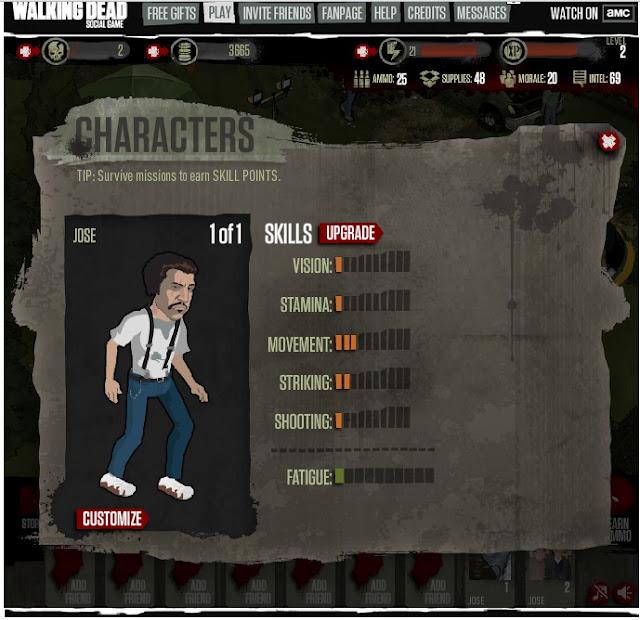 El mundo se termino Walking Dead invade Facebook  con su juego social