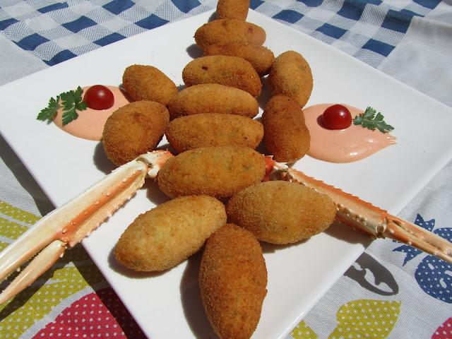Muslitos de cangrejo