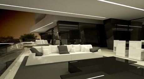 A-cero Projects Infografías nocturnas de la propuesta de A-cero en el Líbano