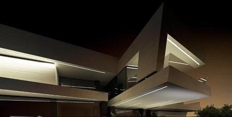 A-cero Projects Infografías nocturnas de la propuesta de A-cero en el Líbano