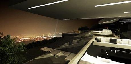 A-cero Projects Infografías nocturnas de la propuesta de A-cero en el Líbano