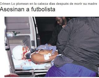 MATAN FUTBOLISTA EN PANAMÁ MIENTRAS LLORAN MUERTE DE SU MADRE