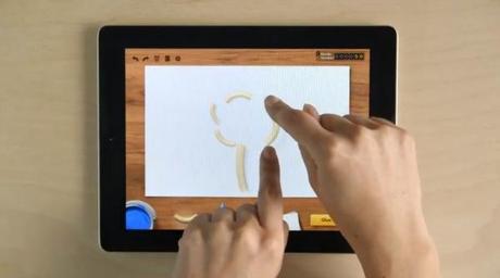 Kraft lanza una app de iPad para hacer cuadros con macarrones Kraft lanza una app de iPad para hacer cuadros con macarrones