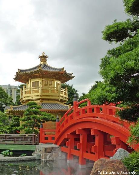 Templo en Nan Lian Garden Nan Lian Garden en Hong Kong