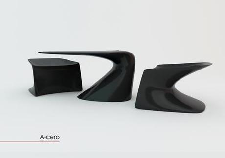 A-cero Projects A-cero añade silla y mesa chill out a la colección Wing de VONDOM