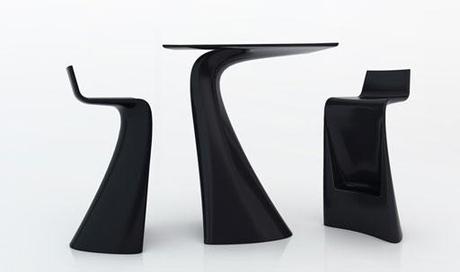 A-cero añade silla y mesa chill out a la colección Wing de VONDOM