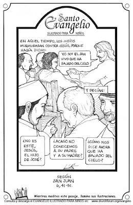 EVANGELIO DOMINICAL EN CÓMIC: 12 de Agosto del 2012